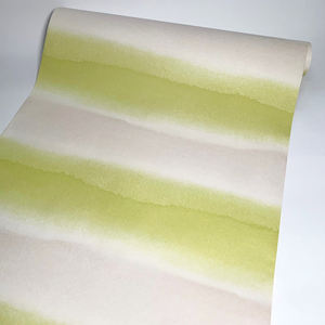 Encre aquarelle papier peint dégradé Art nuages de mer brouillard hall hôtel TV mur Pvc Design personnalisé - Product Image 2