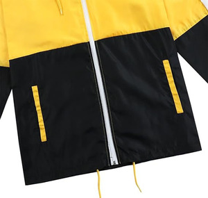 Veste coupe-vent imperméable de haute qualité, personnalisée, pour l'extérieur, à séchage rapide, à capuche, manches longues, avec taille plus, pour l'été, imperméable - Product Image 4