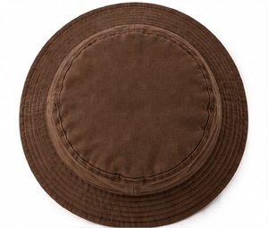 Sombrero tipo pescador marrón de Index Apparel con logo bordado, unisex, casual, para primavera/verano, talla 56-58 cm - Product Image 5