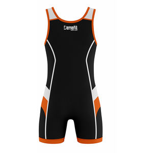Último diseño Ropa deportiva Impresión de transferencia de calor Fitness Ropa juvenil Camiseta DE LUCHA Corte automatizado Uniforme de lucha para adultos - Product Image 3