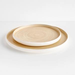 Plateaux de service pour fêtes de mariage à prix compétitif plateau en bambou filé de bonne qualité pour importateurs B2B - Product Image 1