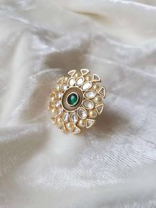 แหวนสัญญา24K ทำด้วยมือสำหรับเธอสไตล์คลาสสิกโรแมนติกและใส่ใจเครื่องประดับสแตนเลสแฟชั่นขายส่ง - Product Image 2