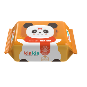 ผ้าเปียกเช็ดทำความสะอาดผ้านอนวูฟเวน30ชิ้นจาก kinkin ทำจากเวียดนามสำหรับเด็ก - Product Image 2