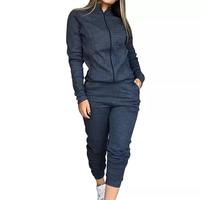 Nouvelle Collection 2022 Survêtement Femme 2 Pièces Personnalisé avec Logo, Tenue de Sport Jogging Fitness, Ensemble de Sport Femme 2023