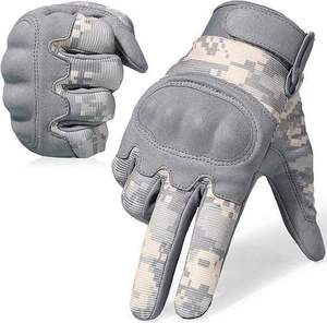 Gants d'équitation de moto avec tissu respirant antidérapant et ajustement sûr du poignet conçus et commandes OEM - Product Image 1