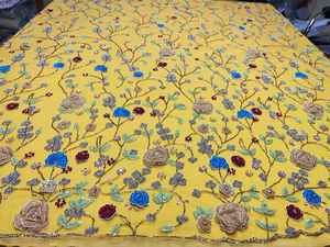 High Quality Imported Beaded Handwork Fabric with Heavy Beads Unique Feature for Elegant <b>Evening</b> <b>Dresses</b> - Product Image 5