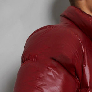 Material de relleno Algodón Top Trending Causal Wear Bubble Jacket Excelente calidad Color único Hombres Chaqueta acolchada - Product Image 5