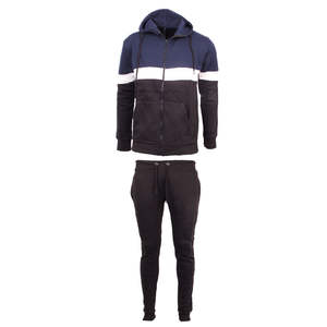 Ensemble de survêtement pour homme neuf, sweat à capuche en polaire, haut et bas, jogging, survêtement, taille S M L XL, vêtements de sport - Product Image 2