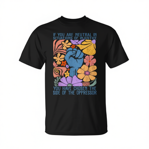 Maglietta Promozionale 'Sei Neutro in Situazioni di Ineguaglianza' - Product Image 3