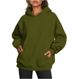 Sudaderas con capucha de gran tamaño y sudaderas con capucha de manga larga con bolsillo de hip-hop para mujer, ropa de invierno, ropa de Invierno para mujer - Product Image 3