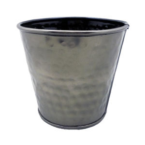 Vente chaude En Vrac Caramel Marbre Enduit Designer Jardin Extérieur Décoratif Jardinière En Métal Pot De Style Américain Pour La Décoration De Jardin - Product Image 3