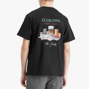 T-shirt DTF surdimensionné noir | 100% coton français éponge 300 GSM Crewneck | T-shirt graphique rétro | Premium Streetwear & Urban Fashion - Product Image 2