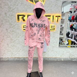 New Best Material Perfect Cutting Private Logo Low Price Zipper Tracksuit For Men Unique Style New Design Mens Tracksuits - Product Image 6