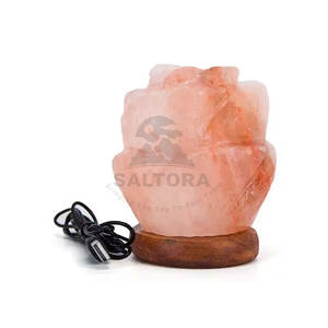 โคมไฟเกลือรูปดอกไม้ - Product Image 2