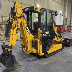 Construcción y construcción Crawler JCB 205T Skid Steer Loader Rueda usada de alto rendimiento 205 Skid Steer Loader para la venta - Product Image 4