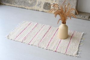 Alfombra Rectangular Pequeña de Algodón para Dormitorio, Baño, Oficina, Mesa, Puerta - Product Image 2