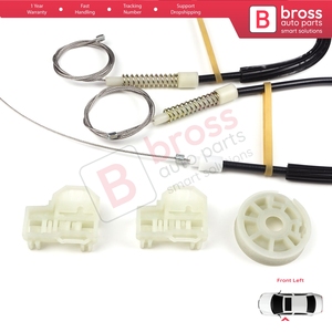 ชุดซ่อมมอเตอร์กระจกหน้าต่าง BWR242 สำหรับประตูหน้าซ้าย รถโปโล MK3 6N1 6N2 แฮทช์แบค ปี 1994-2001 4/5 ประตู 6N4837461 - Product Image 5