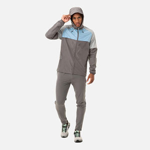 Último diseño, peso ligero, cremallera completa, personalizado, 100%, nailon, gimnasio, contraste de colores, hombres, chándales cortavientos, servicio OEM personalizado - Product Image 5