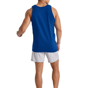 Camiseta sin mangas transpirable de secado rápido al por mayor Camiseta sin mangas de bajo precio Ropa de entrenamiento sin mangas Camiseta sin mangas para hombres - Product Image 2