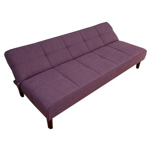 Modern Purple Convertible Inflatable <b>Sofa</b> Bed 168x86x33cm SFG68020 <b>Wooden</b> <b>Frame</b> for Living Room Foldable and Home Furniture - Product Image 2