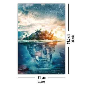 Póster Hidden Depths con técnicas de impresión digital para gráficos mejorados - Product Image 1