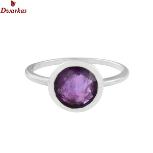 แหวนหินซิทรีนสีเงินสเตอร์ลิงสำหรับ925 - Product Image 4