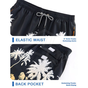 Pantalones cortos de baño de playa coloridos ligeros para hombre Diseño de servicio OEM Pantalones cortos de playa de secado rápido de verano - Product Image 3