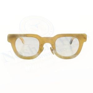 100% Gafas de cuerno genuinas R Gafas de búfalo Gafas de ojo de cuerno de búfalo natural HECHAS POR NOSHAHI - Product Image 1