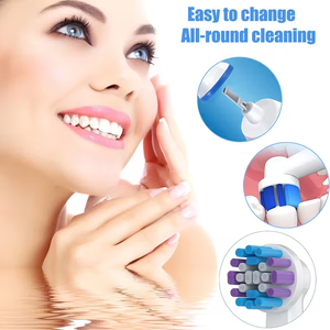Cabezales de repuesto hipoalergénicos suaves y redondos para cepillos de dientes eléctricos Oral-B, recambios genéricos al por mayor de fábrica OEM - Product Image 5