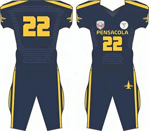 เสื้อเจอร์ซีย์อเมริกันฟุตบอลปักเย็บสำหรับผู้ชายสไตล์ว่างเปล่า32ทีม - Product Image 1