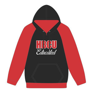 Sweat à capuche à manches raglan en chenille brodée, motif sororité grecque Delta Divine Nine, pour étudiants des HBCU, style universitaire - Product Image 2