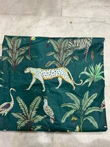 Tissu en coton cambriqué léger, écologique et biologique, imprimé au bloc, motif animalier indien doux, pour filles, garçons, rideaux et artisanat - Product Image 3