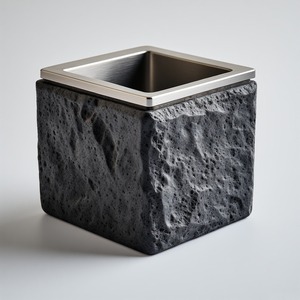 Elegante Portacepillos de Dientes de Metal con Diseño Ecológico y Duradero, Forma Personalizable, Acabado Liso para Decoración de Baños Modernos - Product Image 5