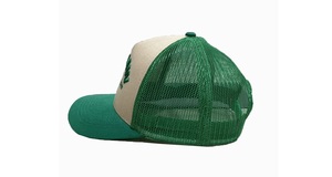 Vente en gros de chapeaux de camionneur 5 panneaux à profil haut personnalisé casquettes de sport en maille avec logo brodé en 3D conçues pour la performance et respirantes - Product Image 2