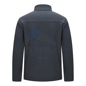 Chaqueta Softshell de poliéster Spandex para hombre, duradera, ligera, impermeable, para exteriores, con logotipo personalizado - Product Image 2