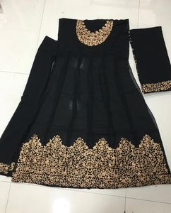 नवीनतम संग्रह शादी पहनने Georgette दुपट्टे के साथ कढ़ाई काम सलवार कमीज भारत से निर्माण
