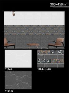 Ceramic Tiles <b>Material</b> and Acid-Resistant Function Wall Tile Lexus Ceramic India 300x450mm - Product Image 2