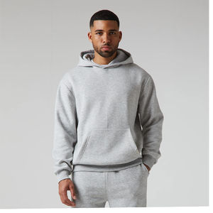 Streetwear personnalisable Pantalon de survêtement à capuche zippé et respirant pour hommes, réversible, écologique, délavé au soleil et lavé à l'acide - Product Image 2