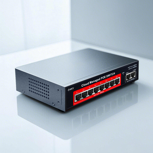 Smart Cloud Management PoE-Switch 10/100Mbps 8 Ports PoE mit <span class=keywords><strong>2</strong></span> Gigabit Uplink-Ports Ethernet PoE-Switch für CCTV IP-Kamera - Product Image 5