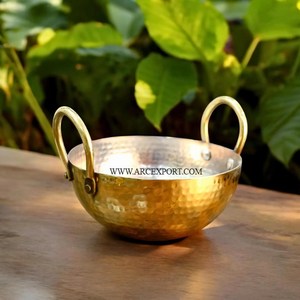 Juego de Utensilios de Cocina Vintage de Bronce y Latón, Handi, Kadai, Tawa, Thali, Metal, para Cocinar Ghee, Olla para Masala, Caja de Especias, Máquina para Hacer Roti y Dosa - Product Image 4