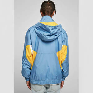 Chaqueta cortavientos hecha a medida para hombre, transpirable, impermeable, reactiva al agua, con cremallera, chaquetas cortavientos - Product Image 2