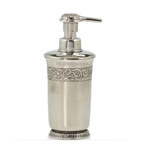 Distributeur de savon en métal de qualité supérieure, aspect haut de gamme, articles de salle de bain, design en relief, classique, élégant, nouveau support décoratif - Product Image 1