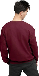 ออกแบบโลโก้ตามสั่ง ปักเสื้อสเวตเชิ้ตคอกลมผ้าฟลีซ 300 แกรม ขายส่งเสื้อสเวตเชิ้ตคอกลมสำหรับผู้ชาย - Product Image 3