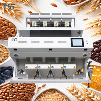 Machine de tri optique des grains de café avec caméra CCD RGB pour l'élimination des grains moisissus, noirs, cassés et décolorés
