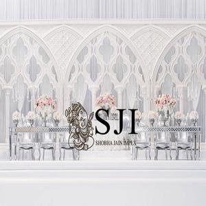 แผงธีมสีขาวหน้าต่างเวทีงานแต่งงาน - Product Image 2