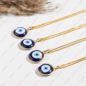 Colgante de Ojo Turco en Forma de Estrella de Grado AAA Premium, Cadena con Cristal Natural Curativo, Joyería de Meditación, Moda, Mejor Precio - Product Image 1