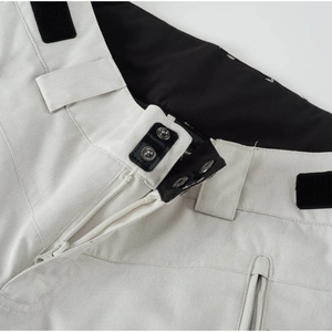 Pantalones de Snowboard Holgados Unisex de Alta Calidad OEM, Transpirables, Impermeables, con Cremallera, 100% Poliéster, Estilo Cargo, Pierna Ancha - Product Image 5