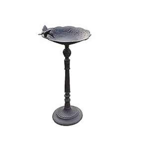 Brown Color Finished Water Pot With Pole Stand <b>Ornaments</b> Garden Decor Bird Bath <b>Butterfly</b> Birds Life Outdoor Bird Bath Stake - Product Image 5