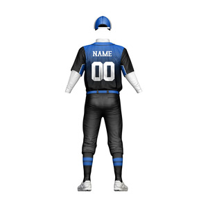 Uniforme de baseball OEM/ODM, vêtements de sport pour hommes, polyester/coton de haute qualité, léger, respirant, imprimé par sublimation, personnalisé - Product Image 2