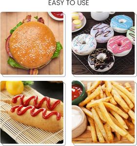 Sacs à Pretzels à Double Ouverture Personnalisés, Sacs en Papier Brun Résistants à la Graisse, Papier pour Snacks Gras, Pretzels, Biscuits - Product Image 4